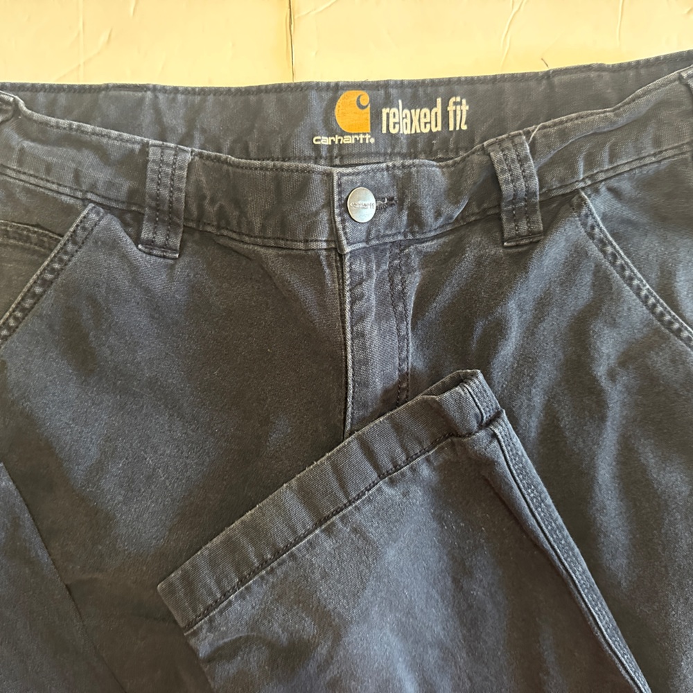 Carhartt Relaxed Fit Blue Pants 33x30 - Picture 3 of 9